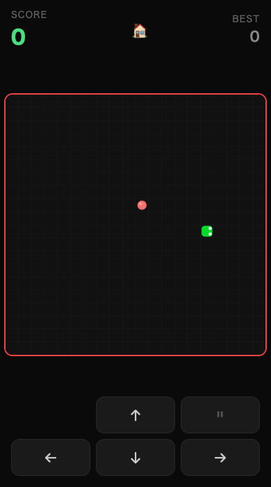 Snake の ゲームがめん
